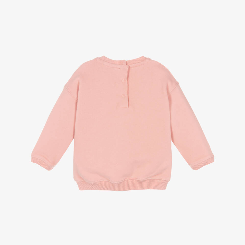 Bonpoint-Girls Pastel Floral Knit Top | Childrensalon Outlet