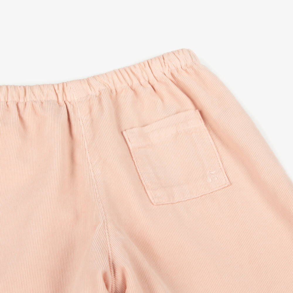 Bonpoint-بنطلون مخمل وردي ناعم للبنات | Childrensalon Outlet