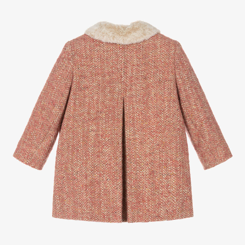 Girls tweed coat hotsell