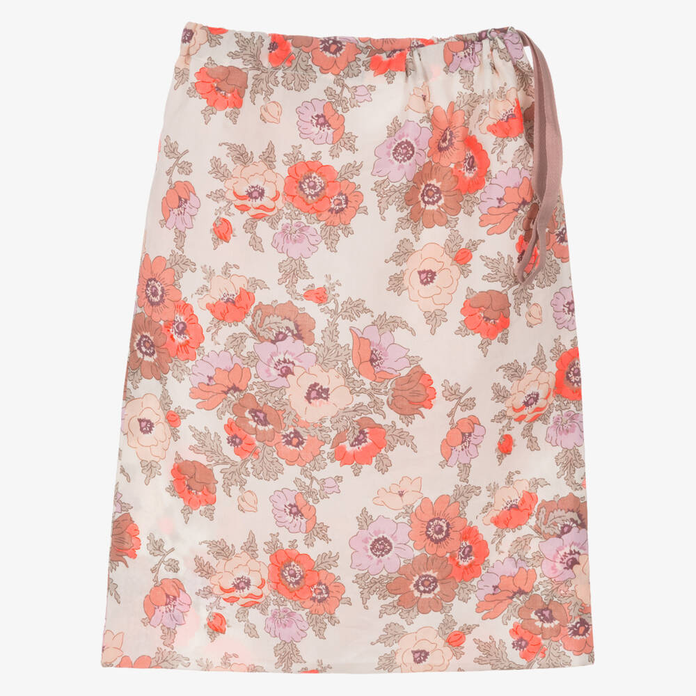 Bonpoint-Girls Rose Blossom Cotton Sleep Set | Childrensalon Outlet