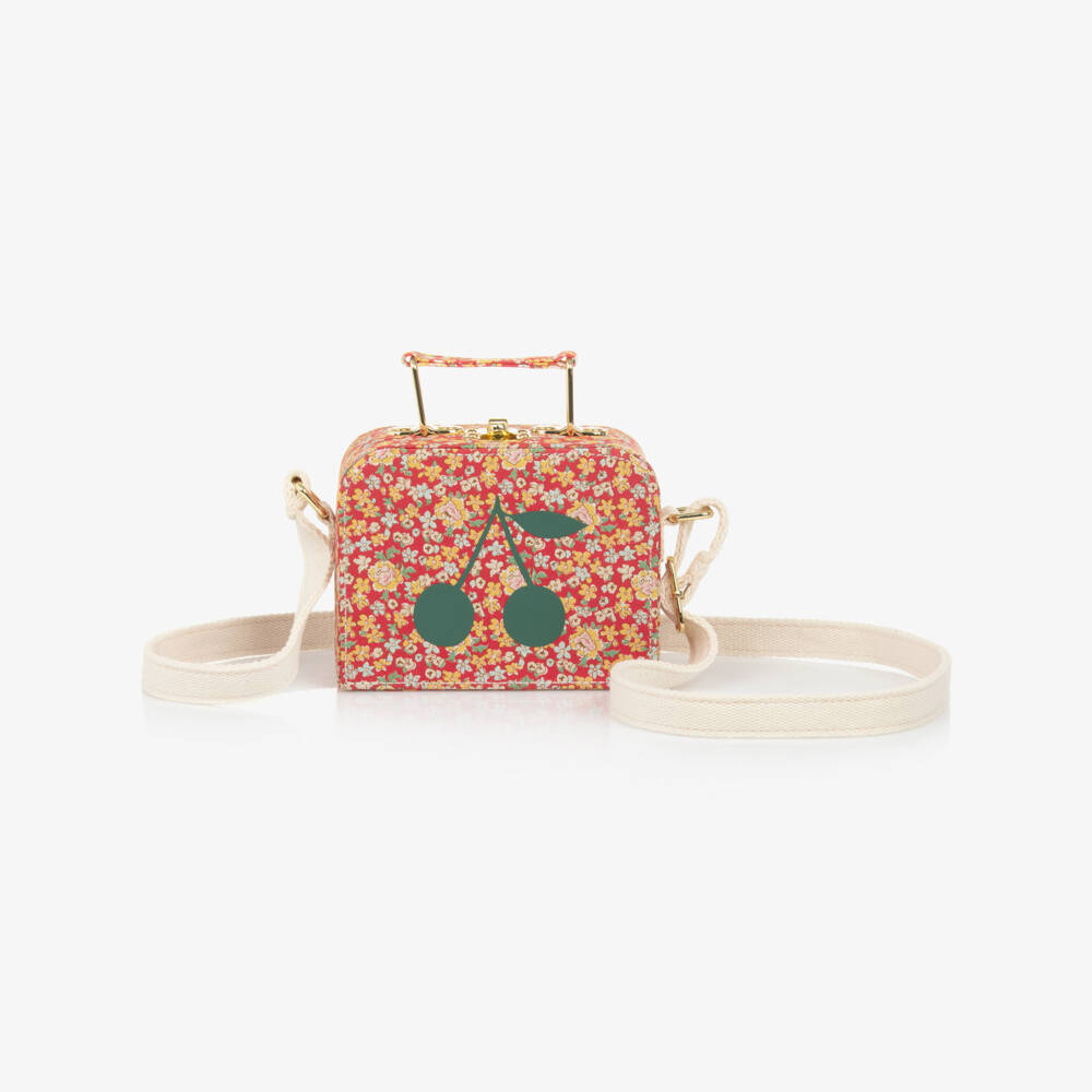 Bonpoint-Girls Scarlet Floral Box Purse | Childrensalon Outlet