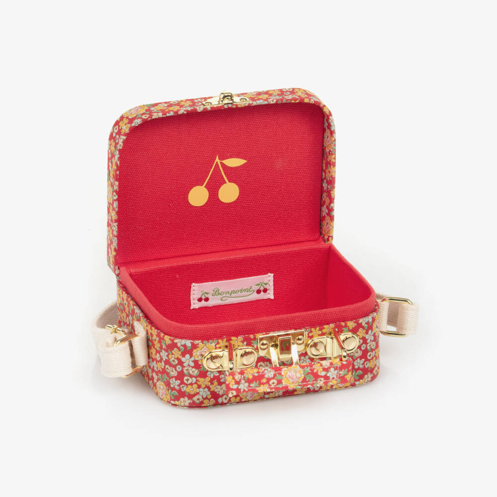 Bonpoint-Girls Scarlet Floral Box Purse | Childrensalon Outlet