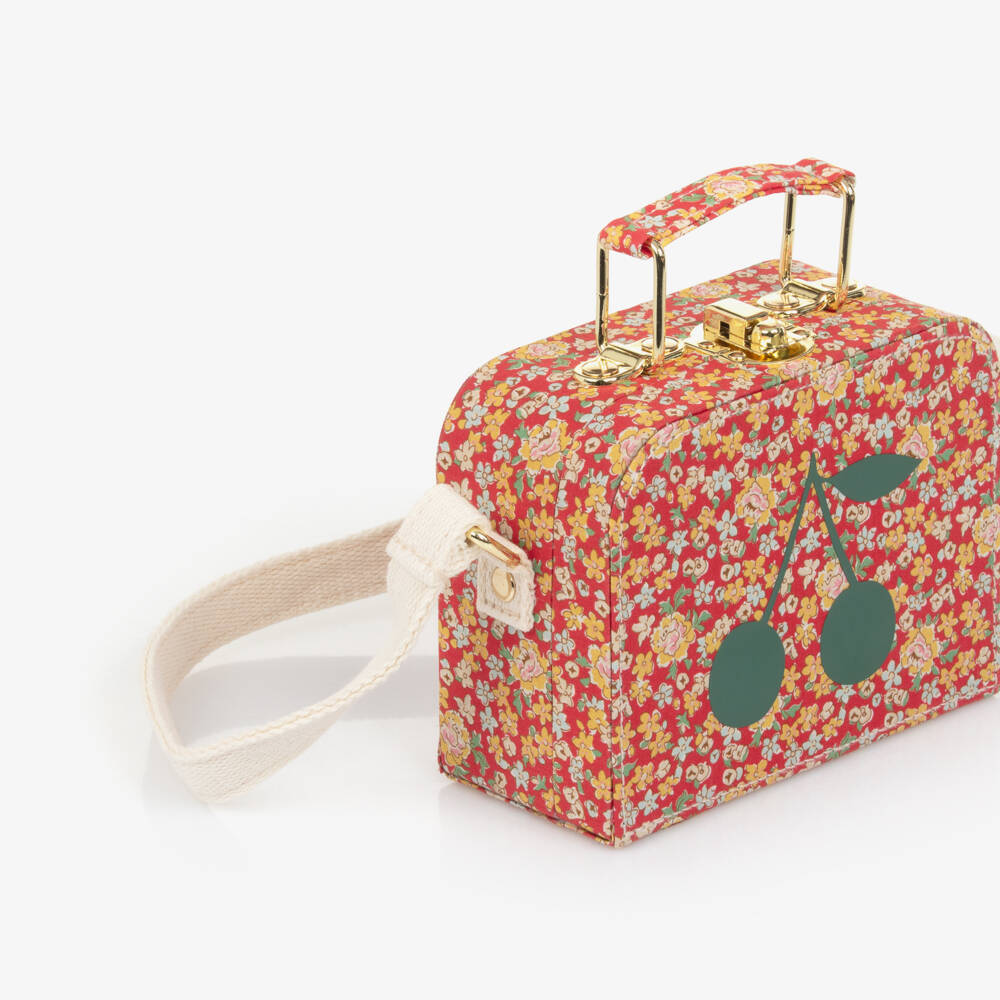 Bonpoint-Girls Scarlet Floral Box Purse | Childrensalon Outlet