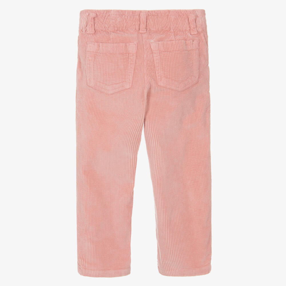 Bonpoint-بنطلون مخمل وردي ناعم للبنات | Childrensalon Outlet