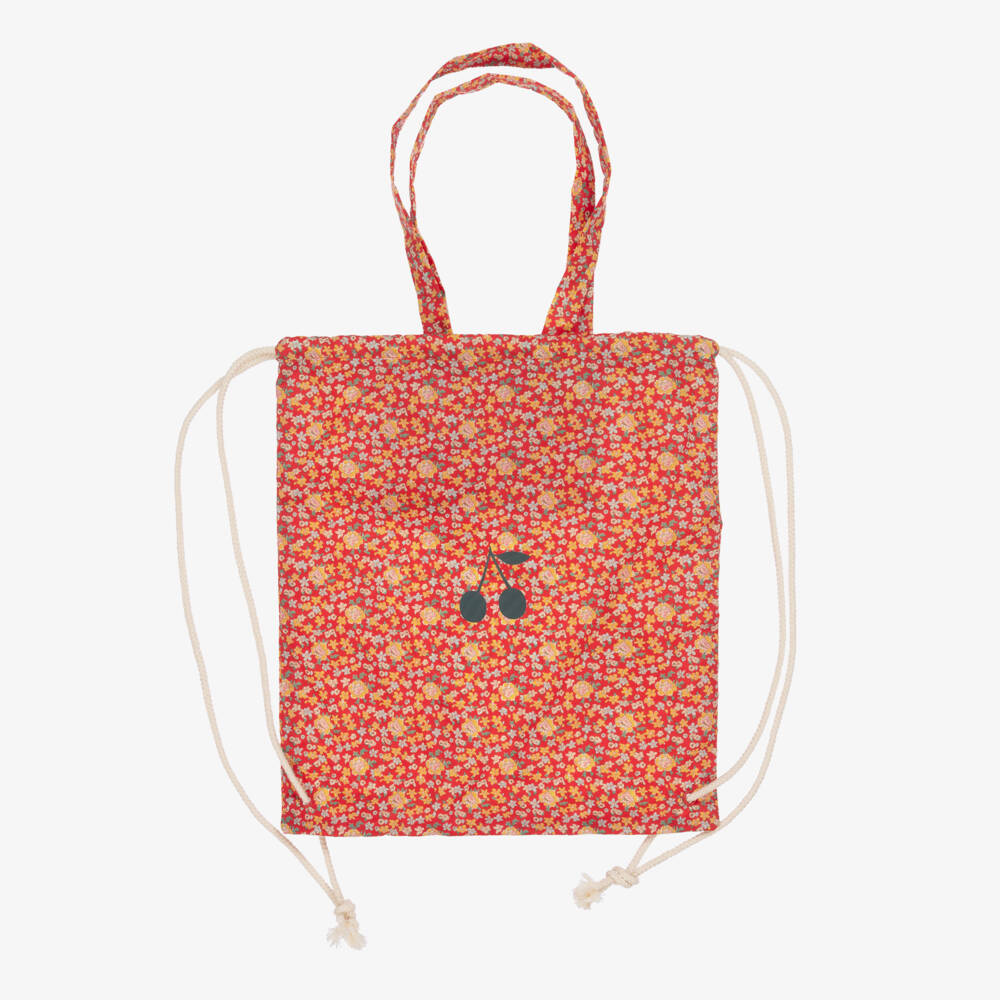 Bonpoint-Яркий цветочный рюкзак на шнурке для девочек | Childrensalon Outlet