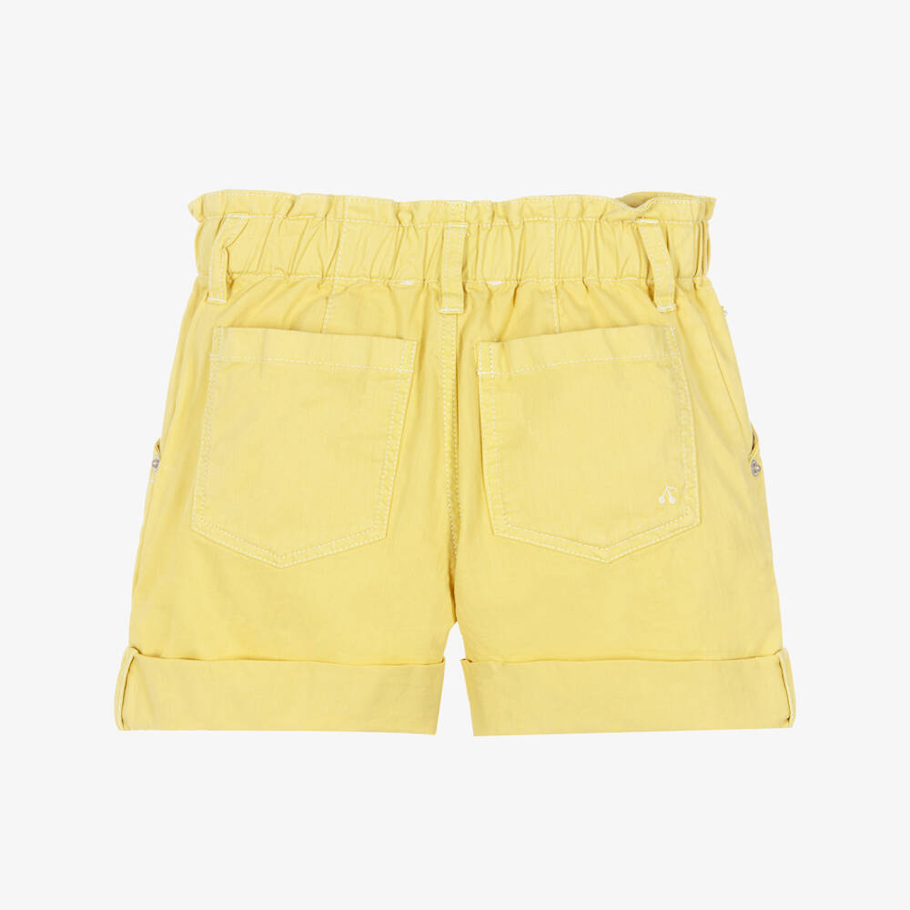 Bonpoint-Желтые шорты для девочек | Childrensalon Outlet
