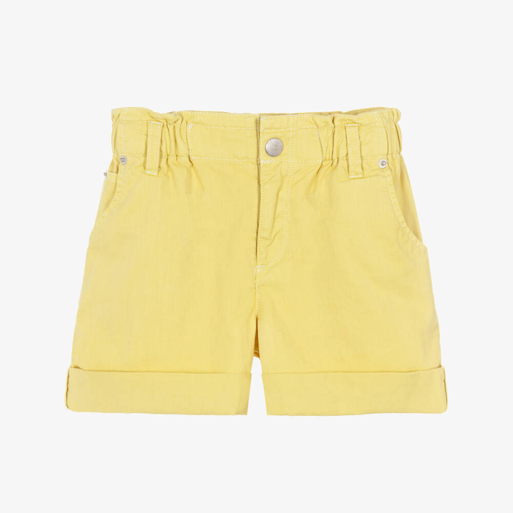 Bonpoint-Желтые шорты для девочек | Childrensalon Outlet