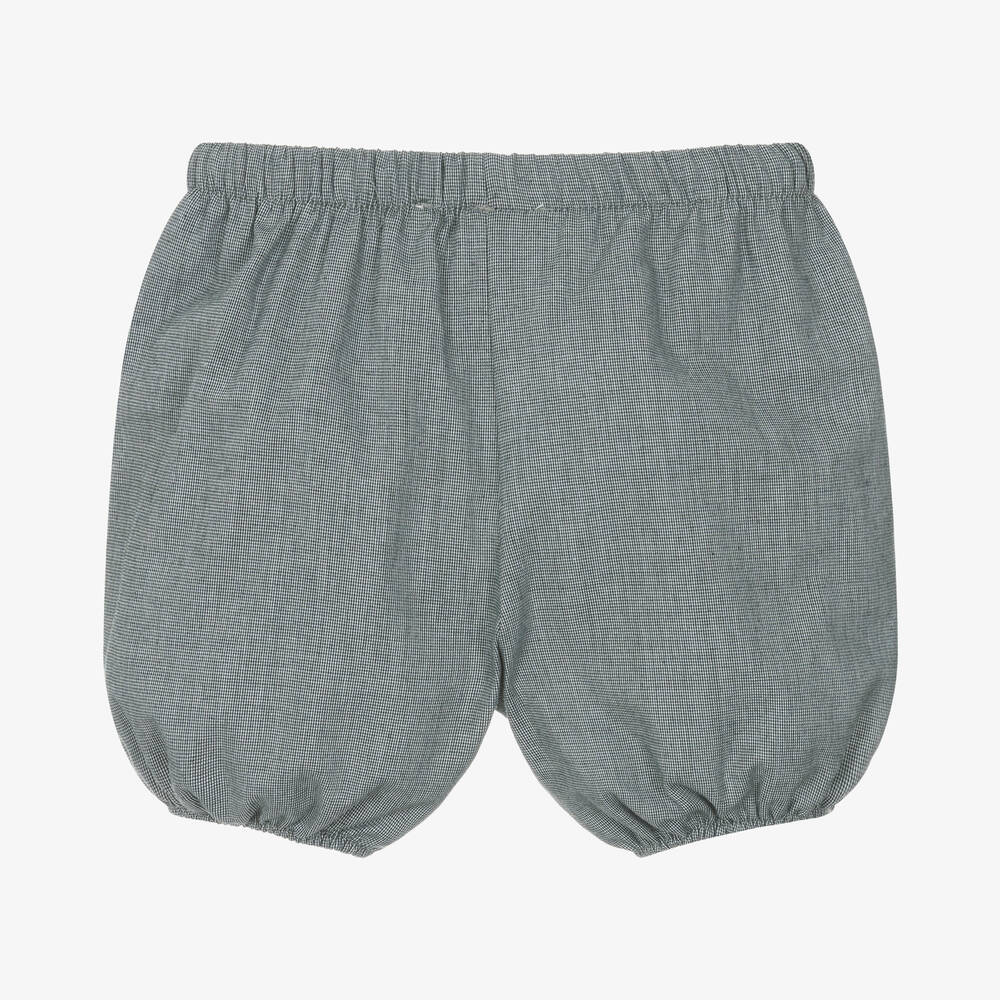 بونبوان-شورت قطن لون رمادي للأطفال | Childrensalon Outlet