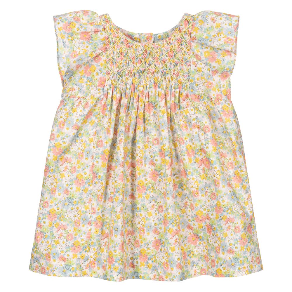Bonpoint - Платье с цветочным принтом | Childrensalon