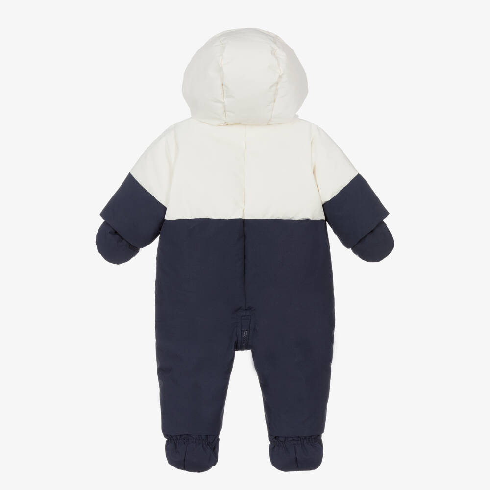 Bonpoint-Navy Blue Snowsuit | Childrensalon Outlet