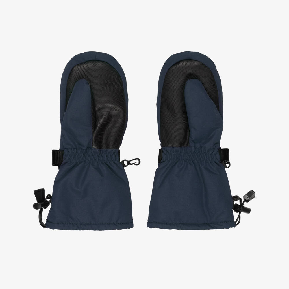 Bonpoint-Navy Padded Ski Mittens | Childrensalon Outlet