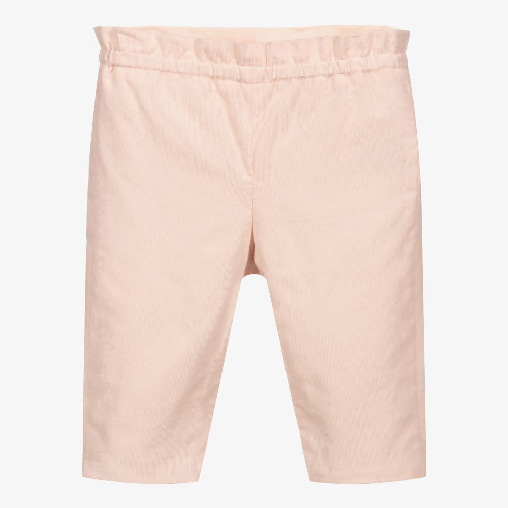 Bonpoint - Pantalon rose en velours côtelé | Childrensalon