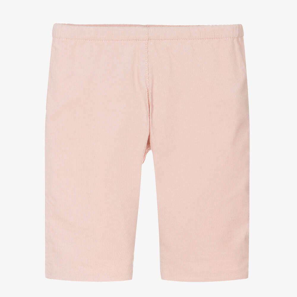 Bonpoint - Pink Cotton Corduroy Trousers | Childrensalon
