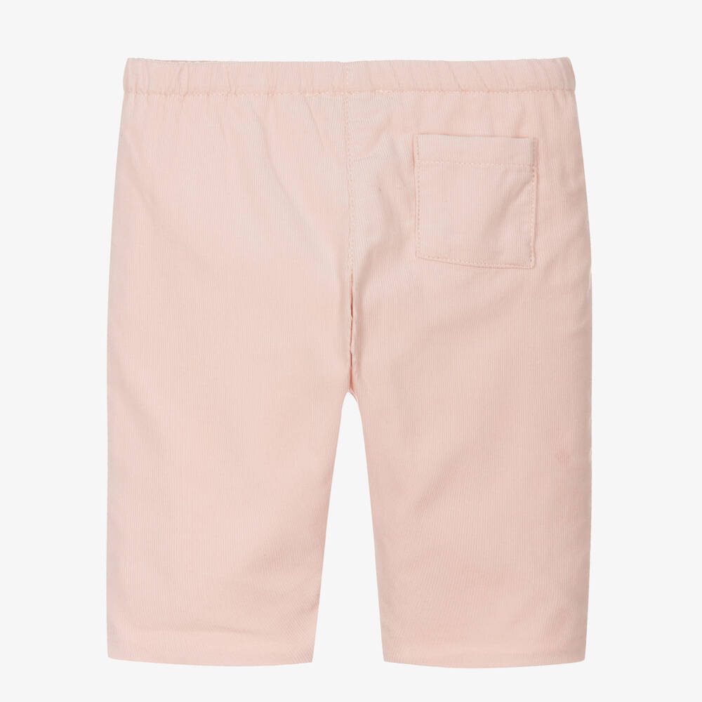 Bonpoint-Pink Cotton Corduroy Trousers | Childrensalon Outlet