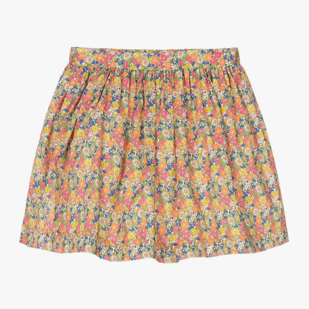Bonpoint Jupe rose imprim Liberty