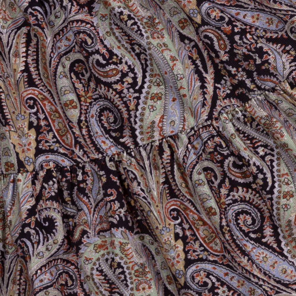 Bonpoint-Purple Liberty Print Skirt | Childrensalon Outlet