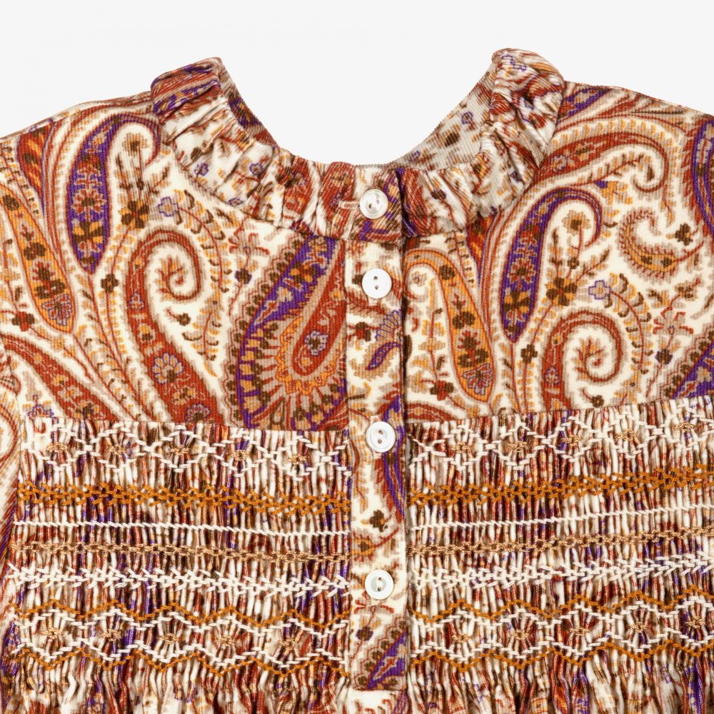 Bonpoint-Smocked Liberty Print Dress | Childrensalon Outlet