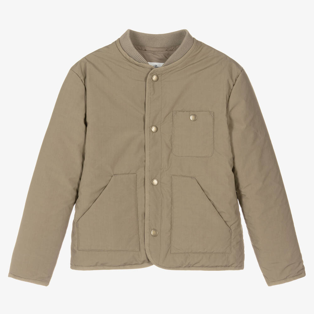 Bonpoint - Veste rembourrée beige Ado garçon | Childrensalon