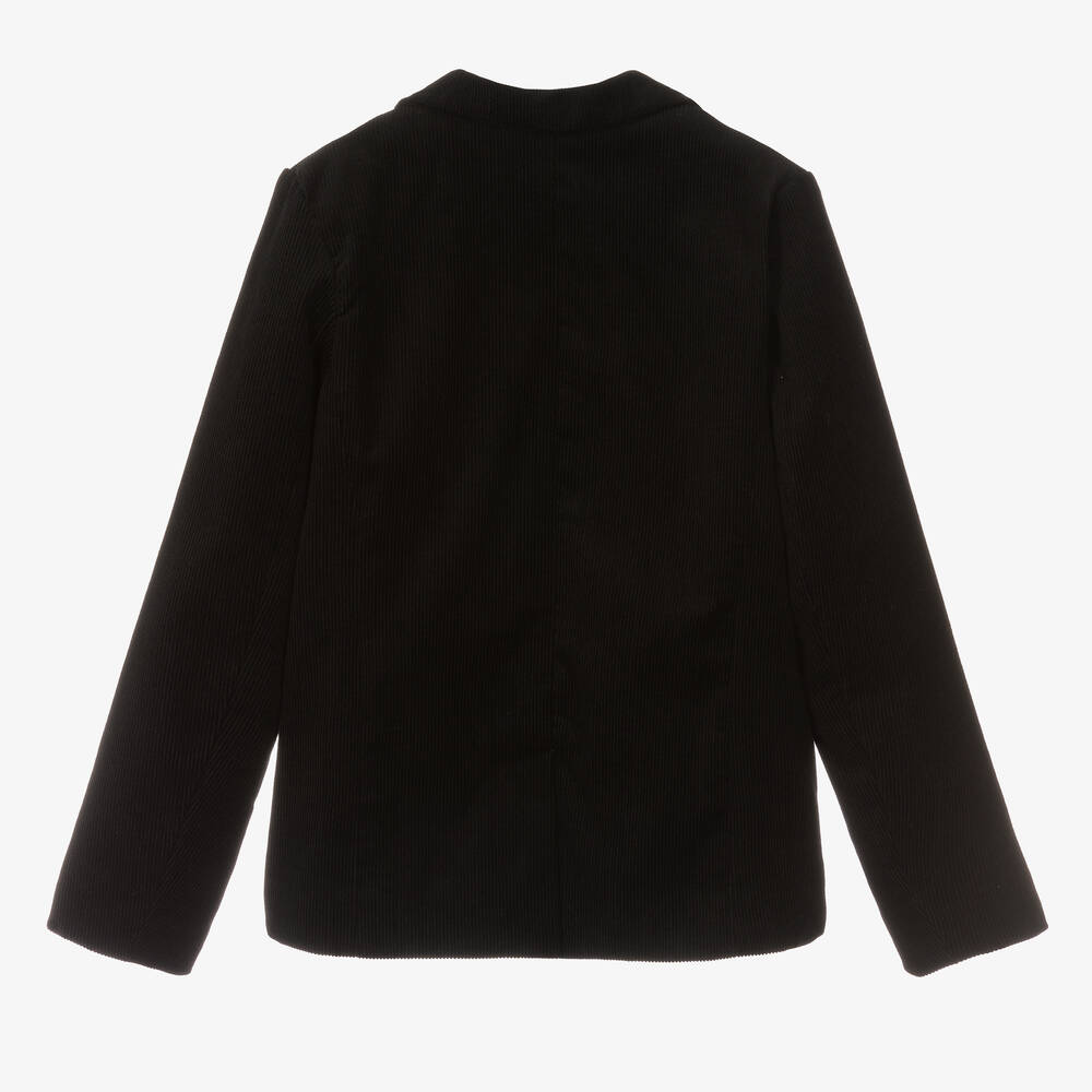 Bonpoint-Teen Boys Black Corduroy Blazer | Childrensalon Outlet