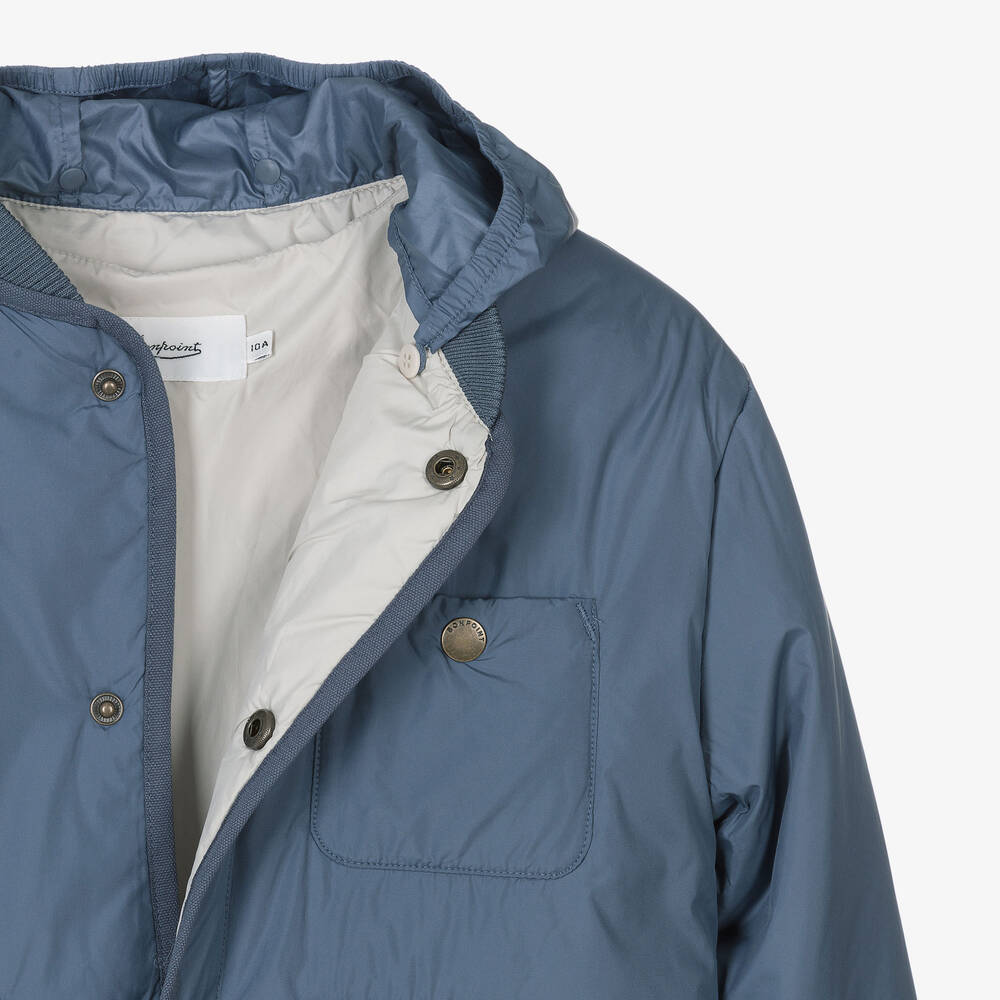 Bonpoint-Синяя куртка для мальчиков-подростков | Childrensalon Outlet