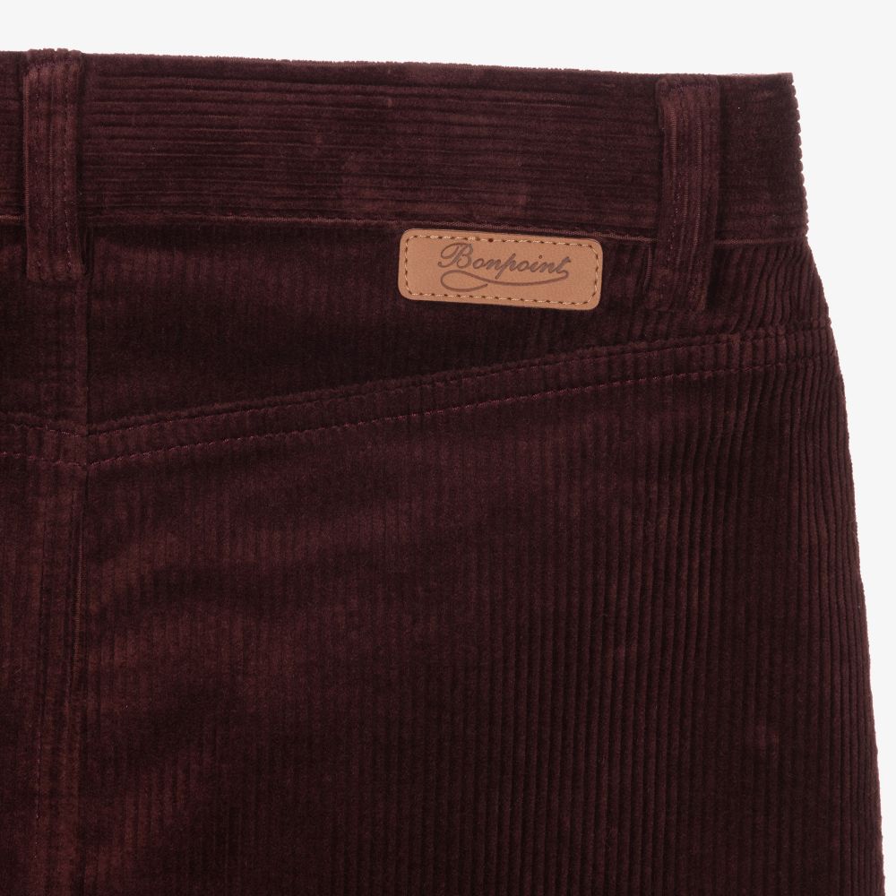 Bonpoint-Teen Brown Corduroy Skirt | Childrensalon Outlet