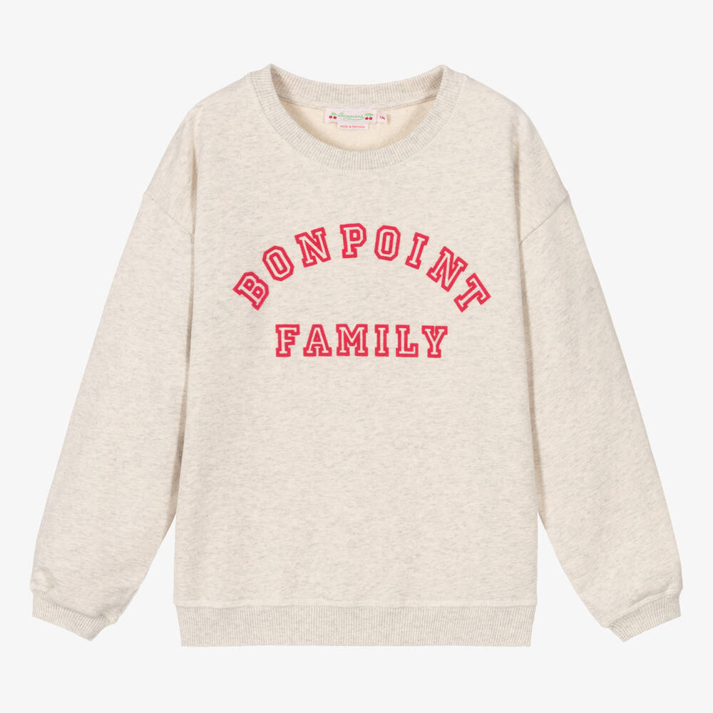 Bonpoint - Teen Family Logo Sweatshirt | Childrensalon