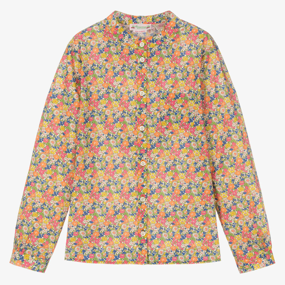 Bonpoint - Блузка с цветочным принтом Liberty для подростков | Childrensalon