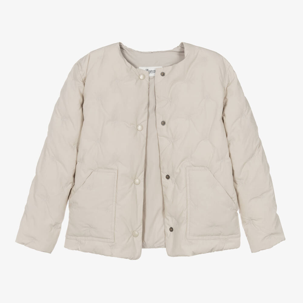 بونبوان-جاكيت قطن مبطن لون بيج تينز بناتي | Childrensalon Outlet