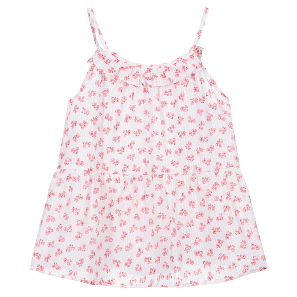 Bonpoint-Teen Girls Floral Camisole Top | Childrensalon Outlet