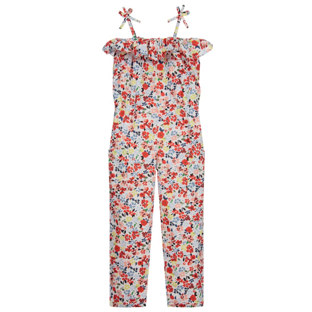 Bonpoint - Teen Girls Floral Jumpsuit | Childrensalon