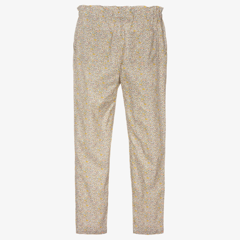 Bonpoint-Teen Girls Floral Trousers | Childrensalon Outlet