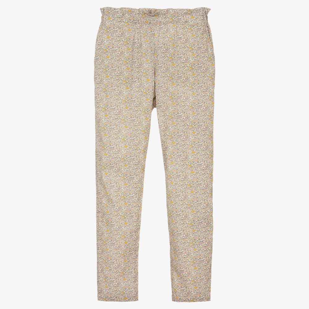 Bonpoint - Teen Girls Floral Trousers | Childrensalon