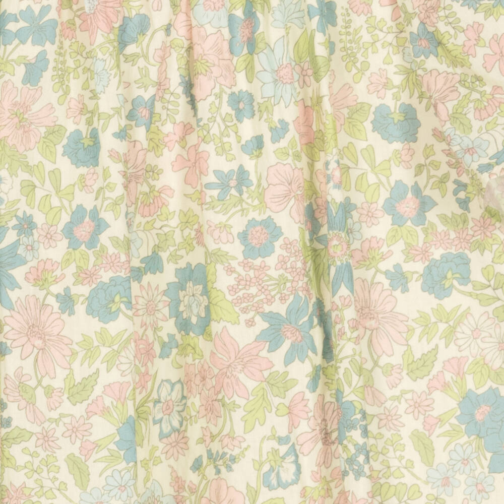 Bonpoint-Teen Girls Green Liberty Floral Print Dress | Childrensalon Outlet