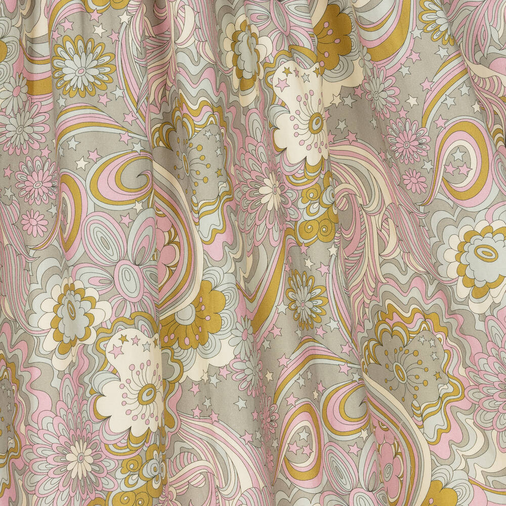 Bonpoint-Teen Girls Green Liberty Print Smocked Dress | Childrensalon Outlet