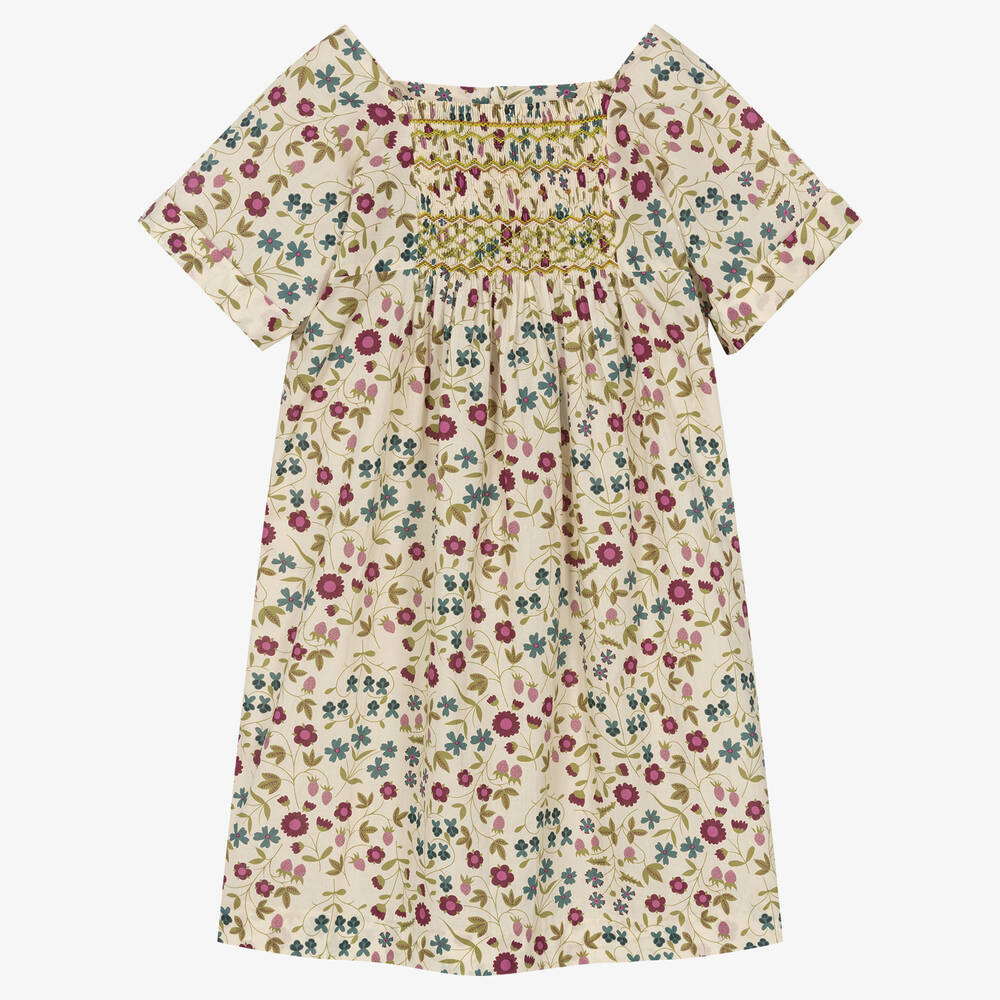 Bonpoint - Robe à imprimé Liberty ado | Childrensalon