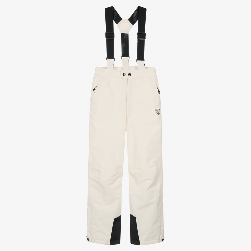 Pantalon de ski ivoire ado fille