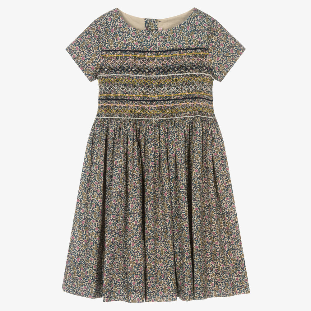 Bonpoint - Teen Kleid mit Liberty-Print (M) | Childrensalon
