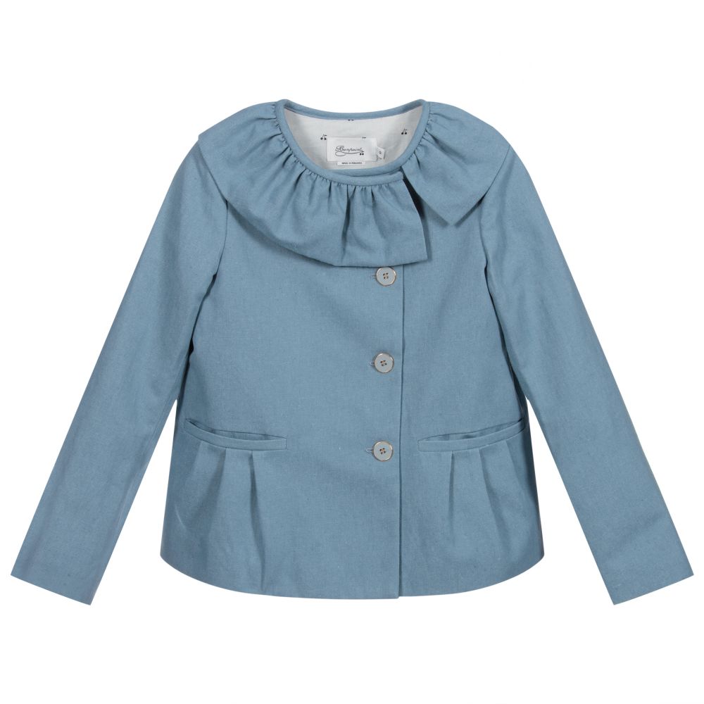 Bonpoint - Teen Girls Linen Jacket | Childrensalon