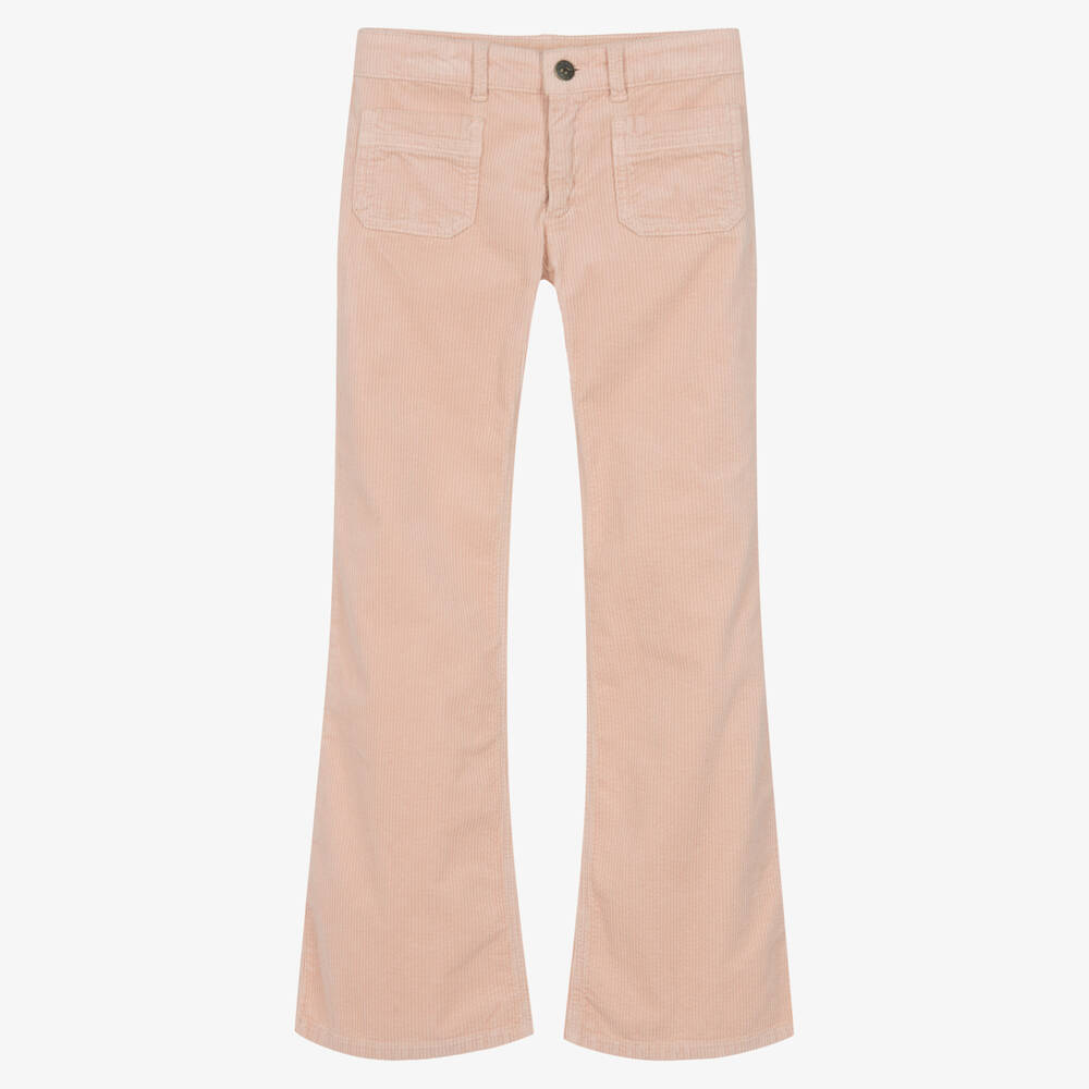 Bonpoint - Rosa Teen Hose aus Baumwollcord | Childrensalon