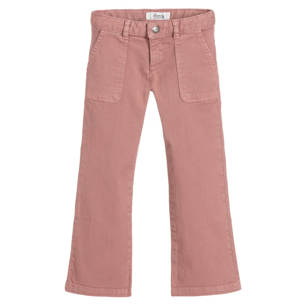 Bonpoint - Teen Girls Pink Denim Jeans | Childrensalon