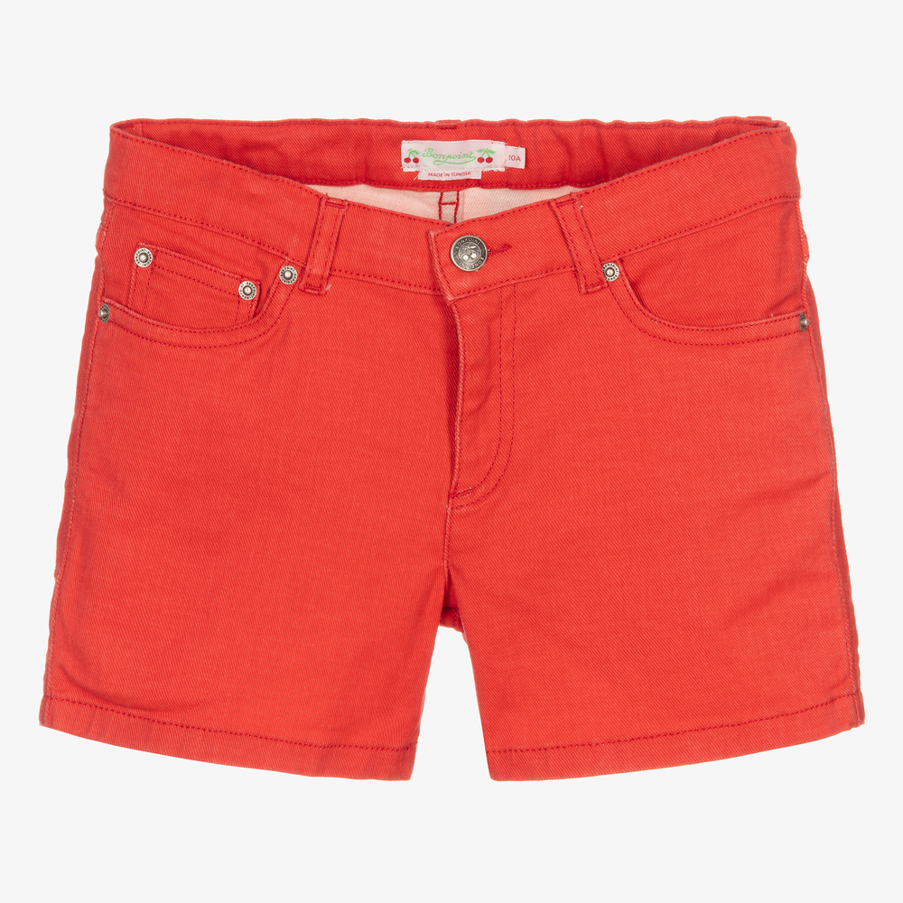Girls red clearance jean shorts
