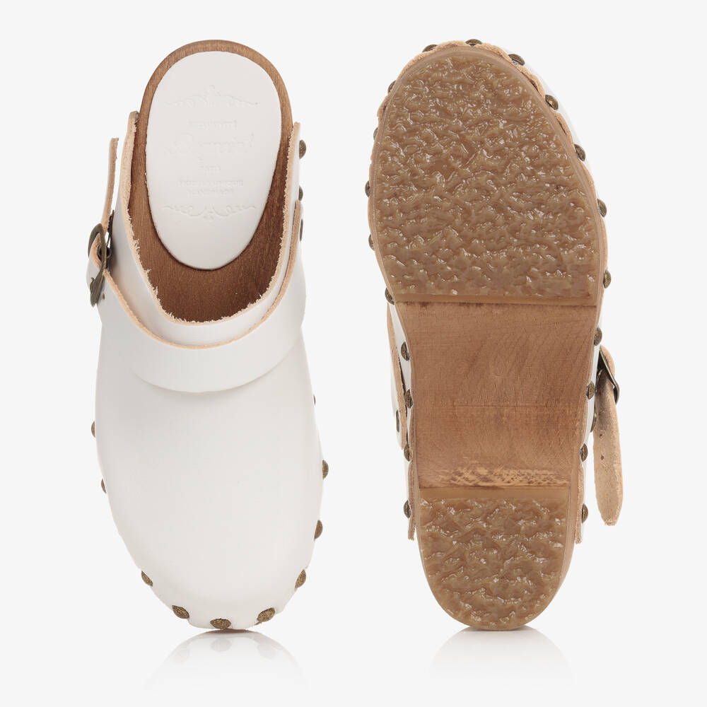 Girls leather clogs new arrivals