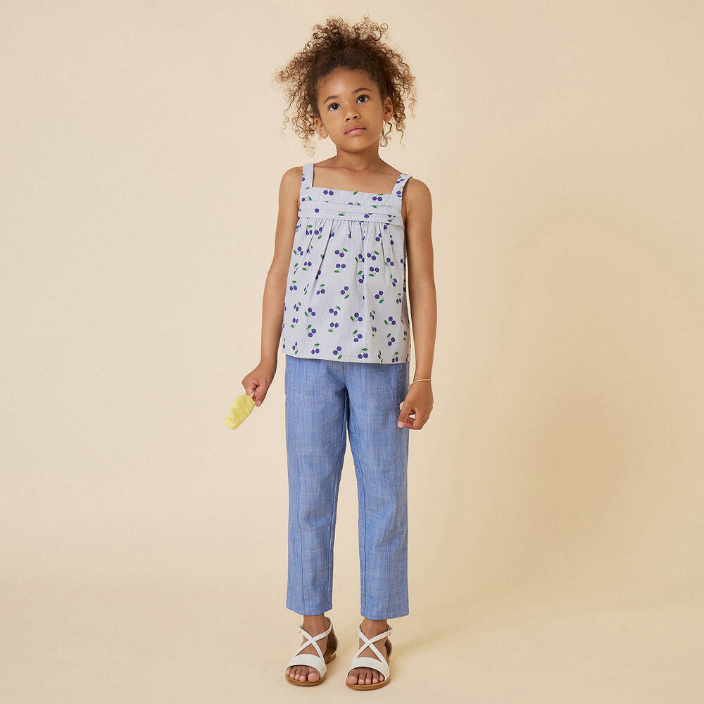 Bonpoint-Teen Girls White Leather Sandals | Childrensalon Outlet