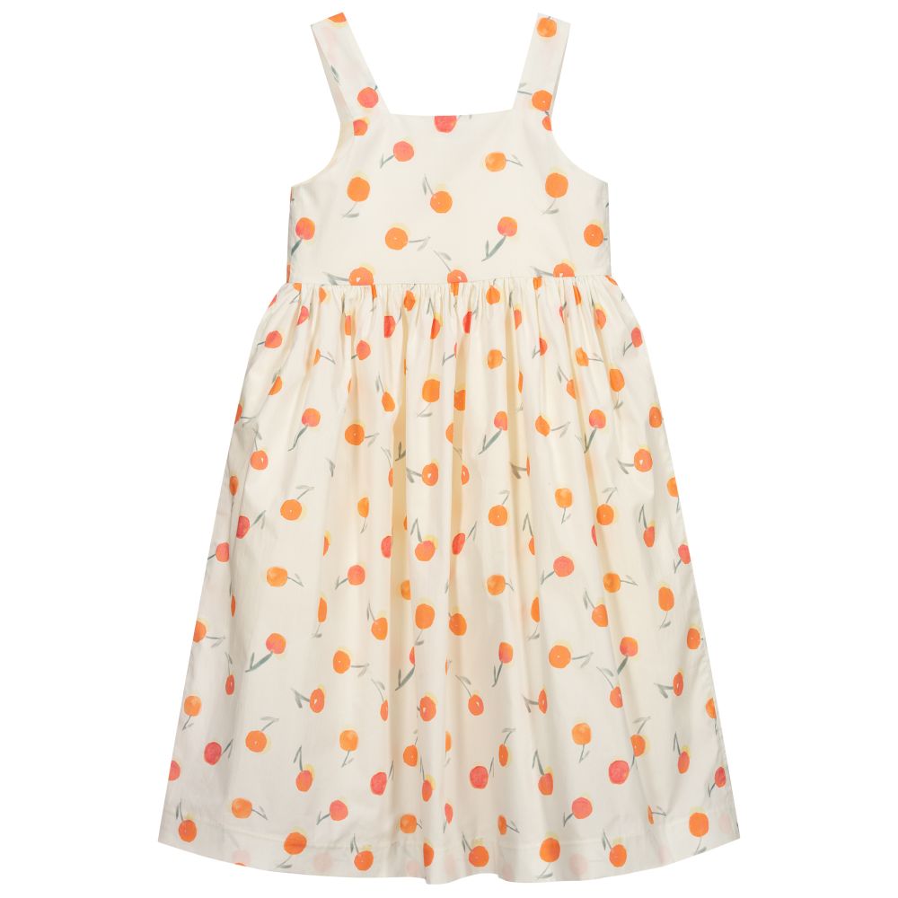 Bonpoint-Teen Ivory Cherries Dress | Childrensalon Outlet