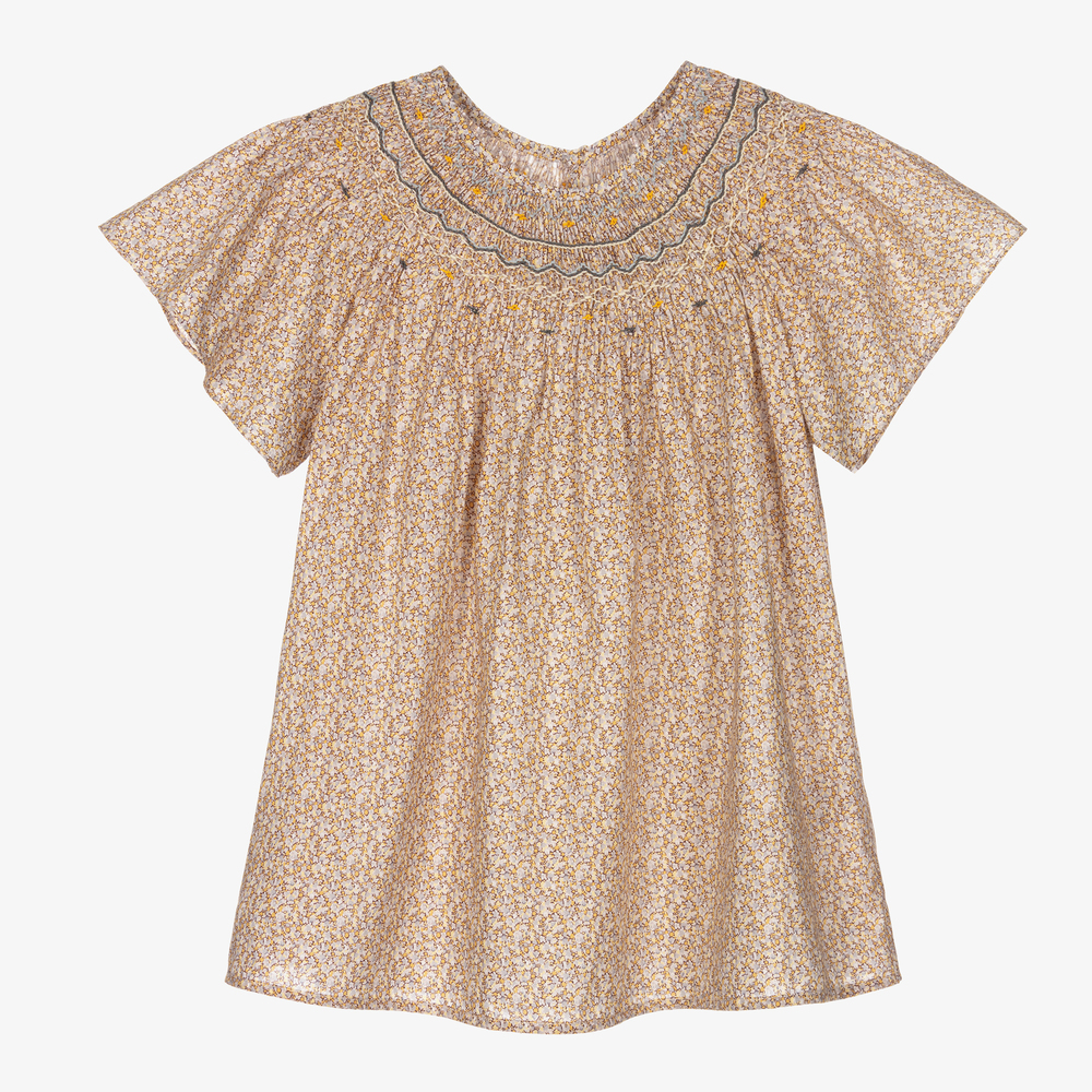 Bonpoint - Teen Bluse mit Liberty-Muster | Childrensalon