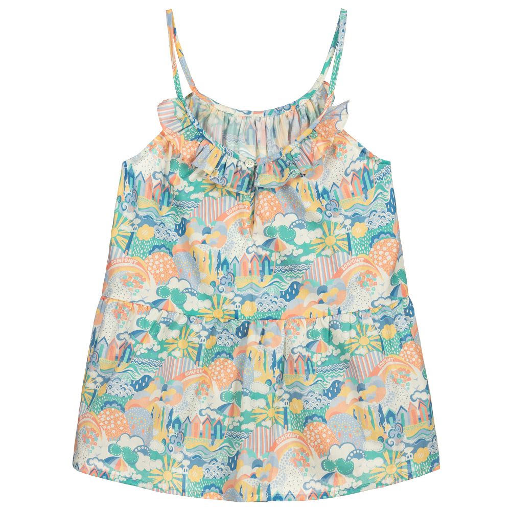 Bonpoint-Teen Liberty Print Top  | Childrensalon Outlet