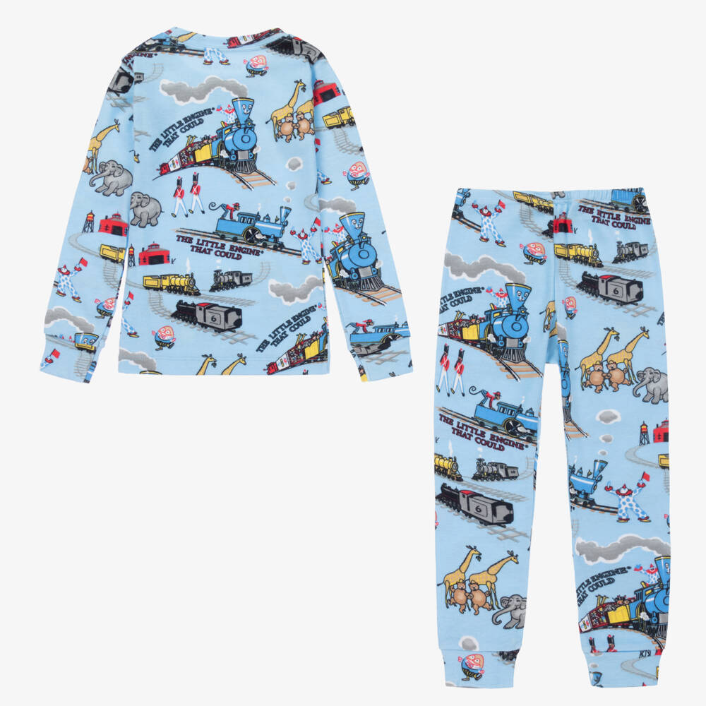 Books to Bed-Boys Little Engine Pyjamas & Book Gift Set | Childrensalon Outlet