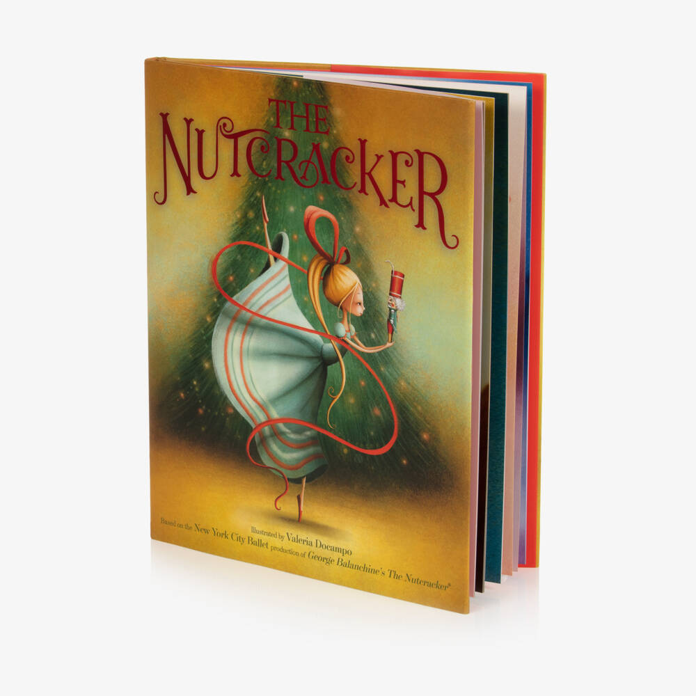 Books to Bed-Набор ночной сорочки для девочек розовый Щелкунчик | Childrensalon Outlet