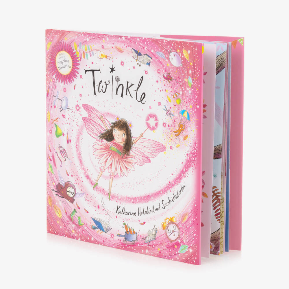 Books to Bed-Girls Pink Twinkle Pyjamas & Book Set | Childrensalon Outlet