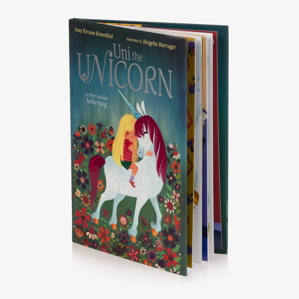 Books to Bed-Girls Purple Unicorn Pyjamas & Book Gift Set | Childrensalon Outlet
